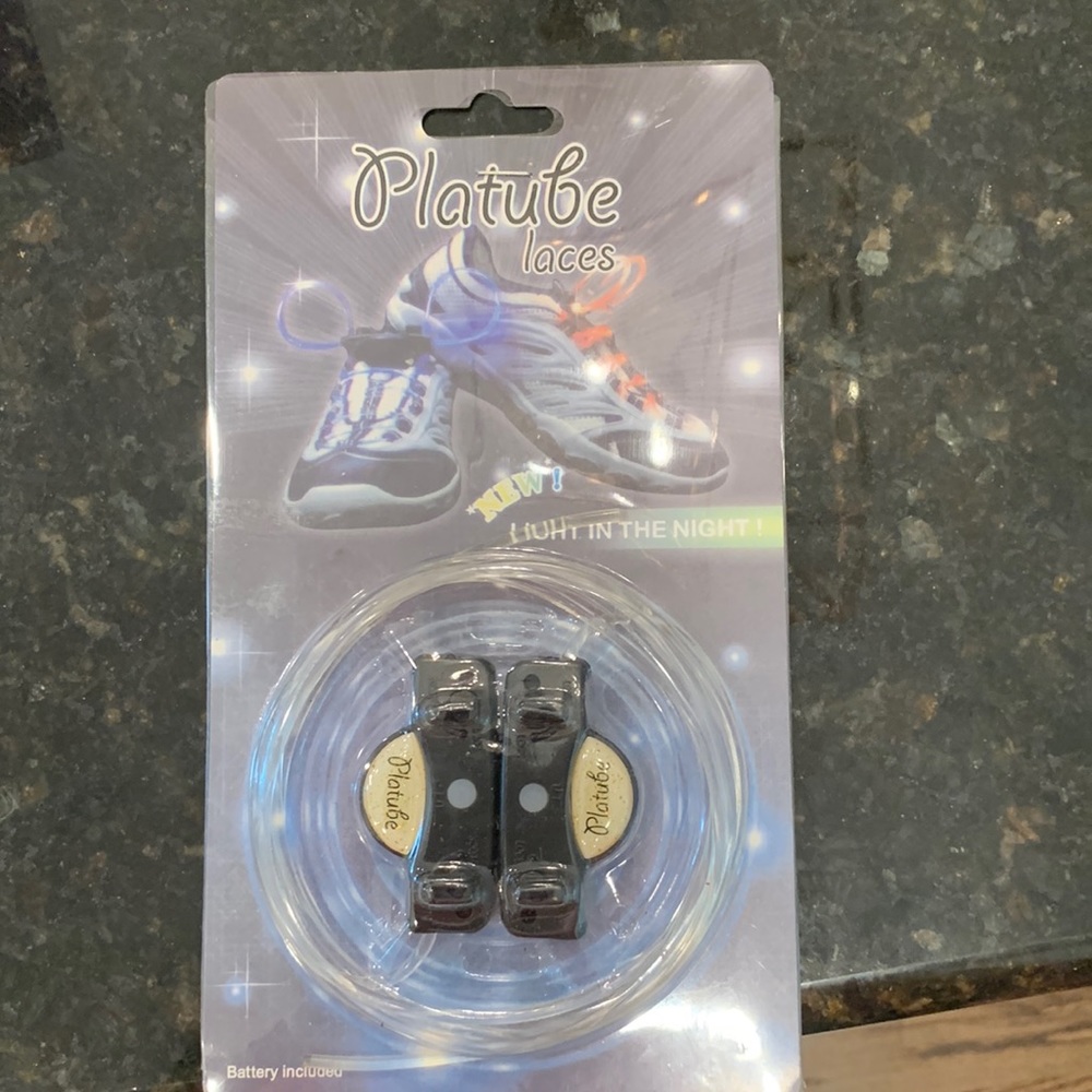 Platube light in the dark laces for sneakers